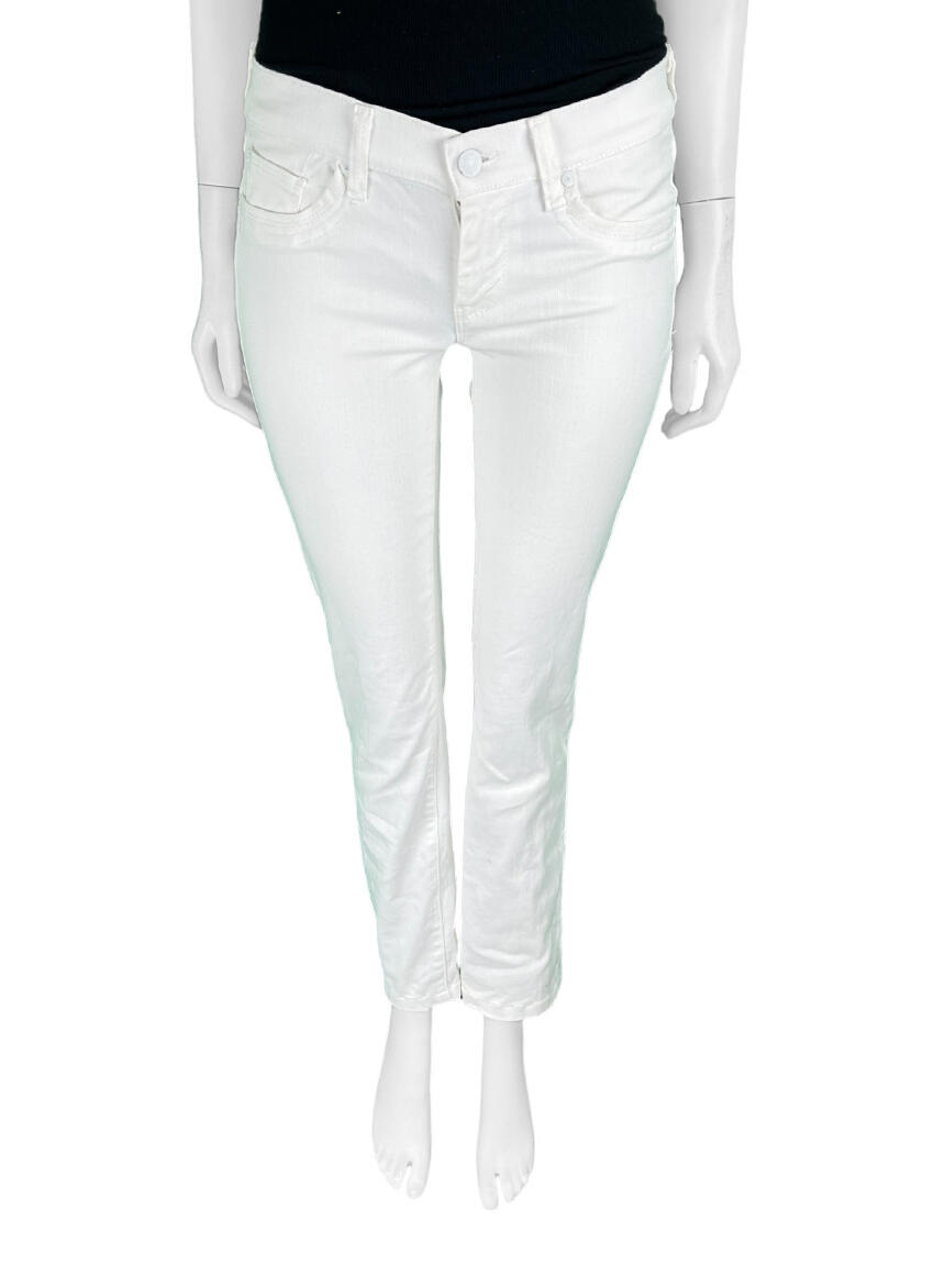 Calça Seven For All Mankind Jeans Off White Original - CIIB2 | Etiqueta ...