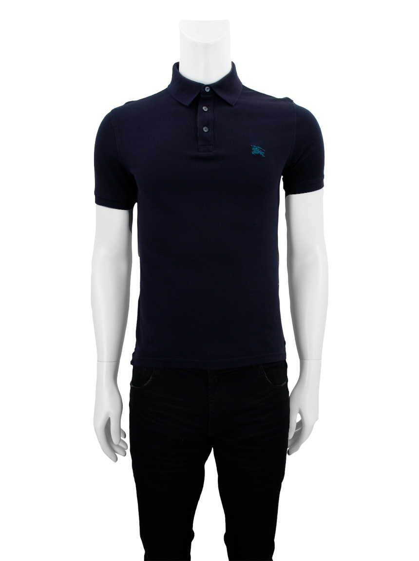 burberry navy polo