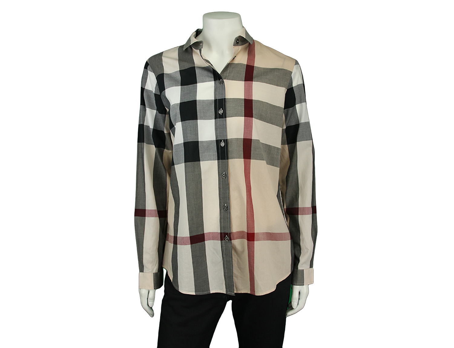 Burberry Camisa Algodão Xadrez Vintage - Original São Paulo