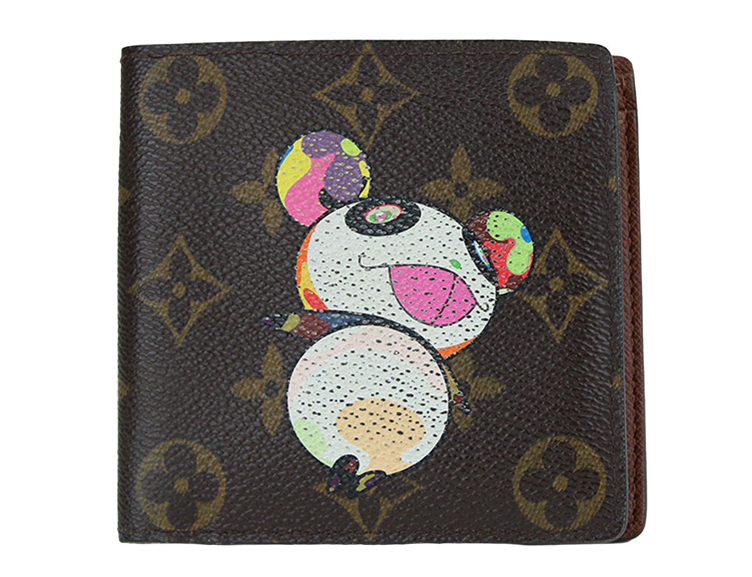 Louis Vuitton Panda トレーディングカード #002 Carteira Louis Vuitton Takashi Murakami Panda - BGH2 Original