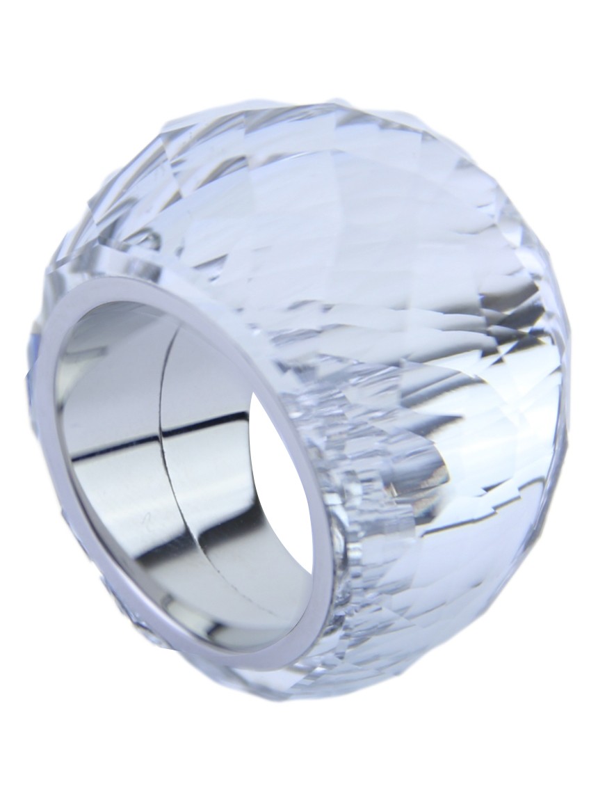 Anel Swarovski Nirvana Cristal - JLI17 Original | Etiqueta Única