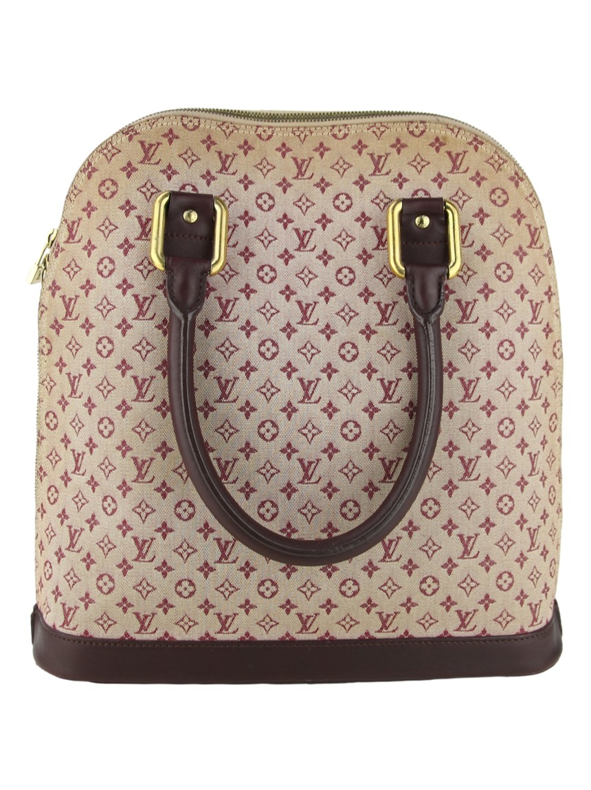 Bolsa Louis Vuitton Monogram Vernis Melrose Avenue Vinho Original