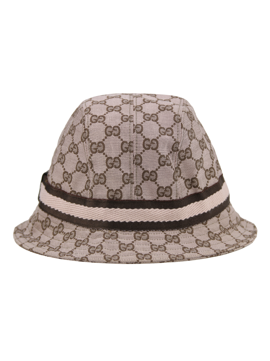Chapéu Gucci Bucket Monograma Rosa - BCB113 Original | Etiqueta Única