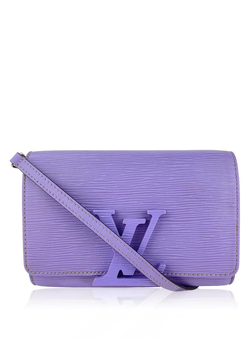 louis vuitton louis vuitton louise epi lilas epi