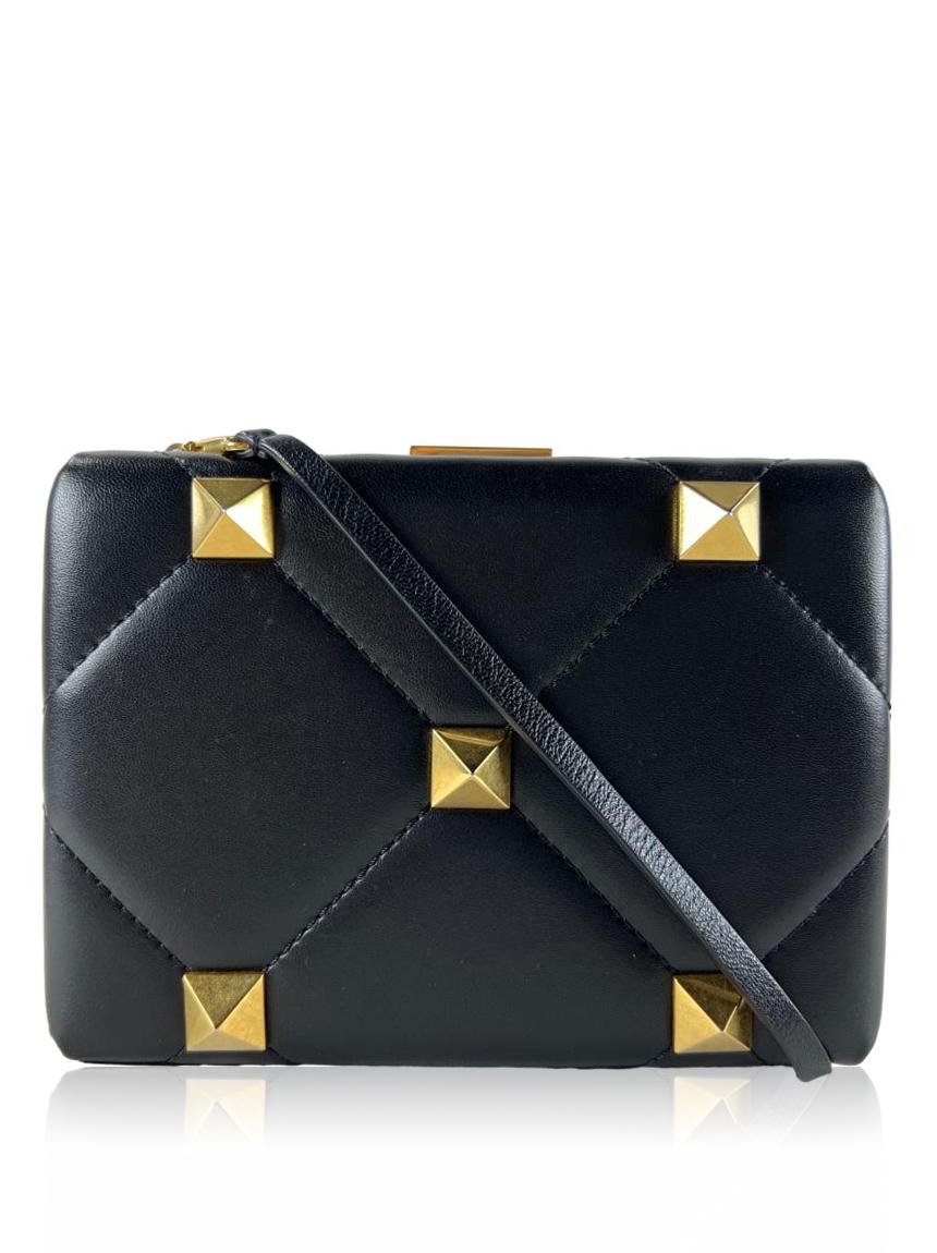 valentino valentino roman stud preta black