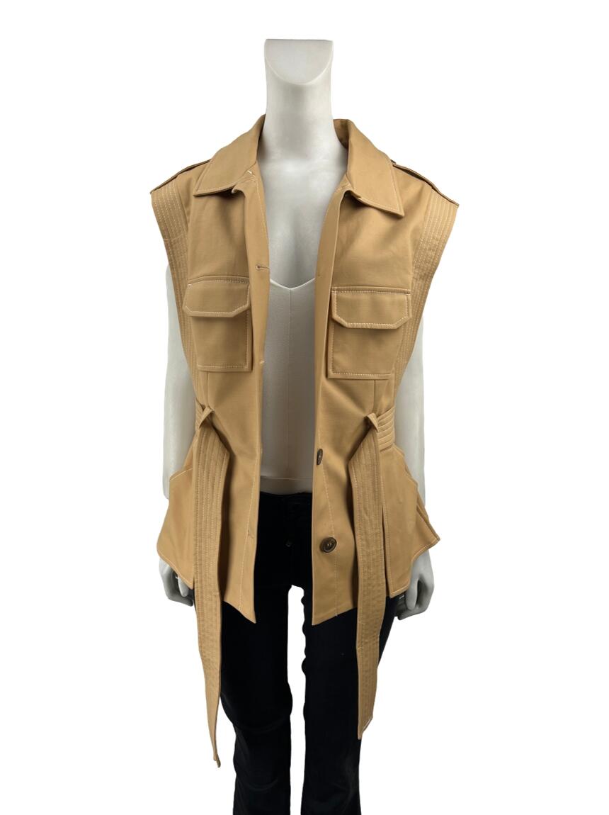 Colete Le Lis Blanc Roberta Caramelo Original - LBY16 | Etiqueta Única