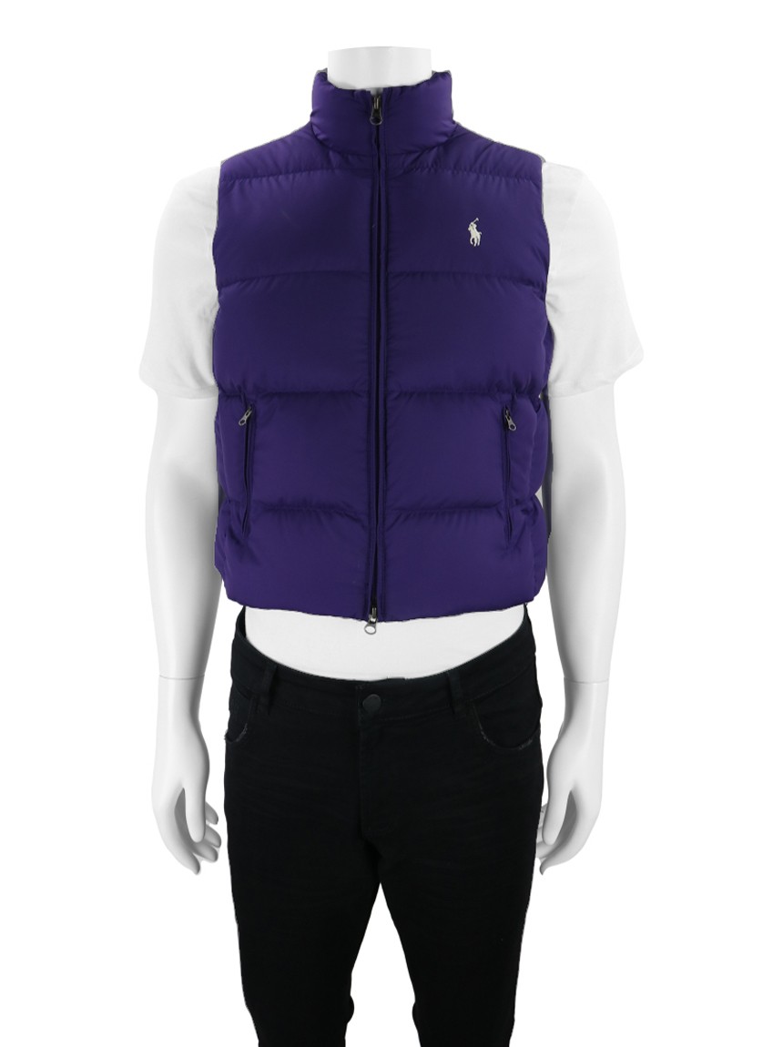Colete Ralph Lauren Puffer Roxo - HII1175 Original | Etiqueta Única