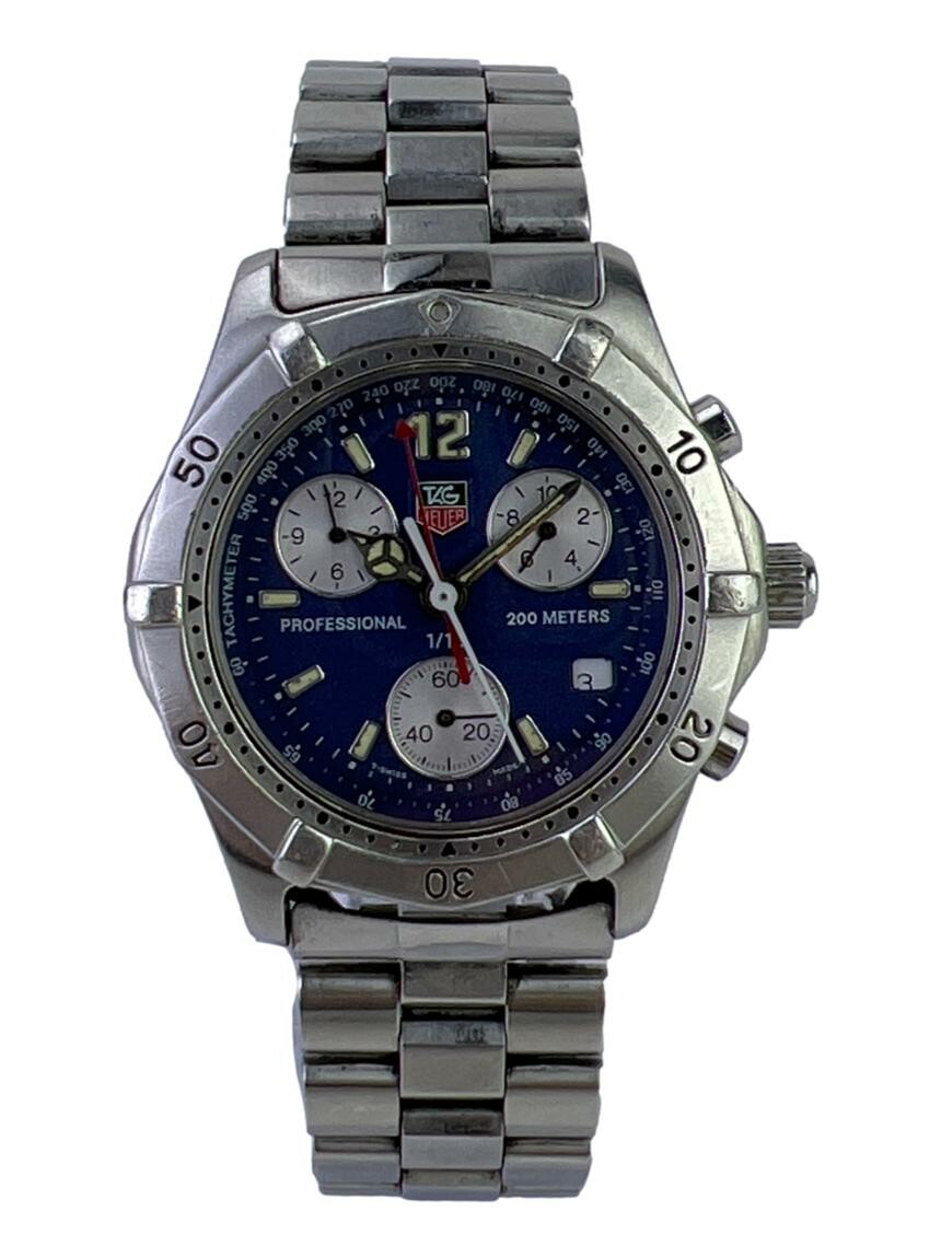 Rel gio Tag Heuer 2000 Quartz Prateado Masculino