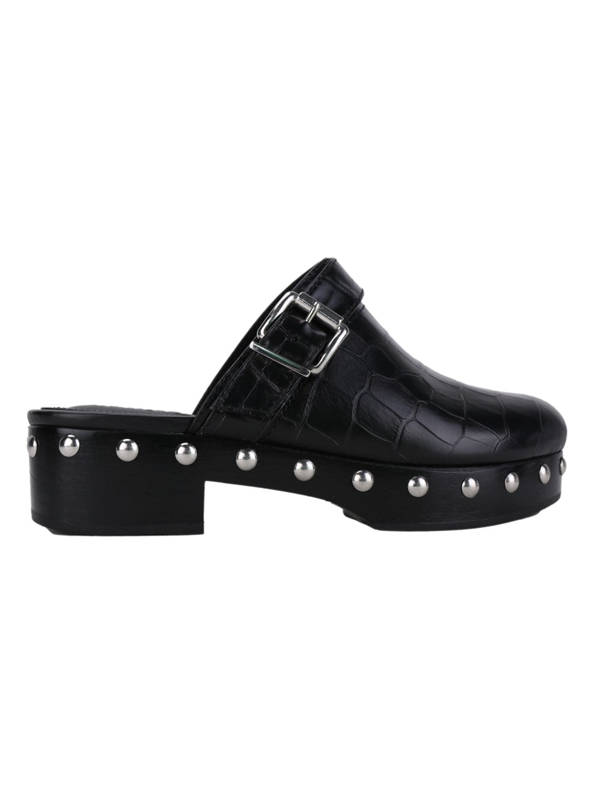 Sapato Schutz Clog Couro - QOV46 Original | Etiqueta Única