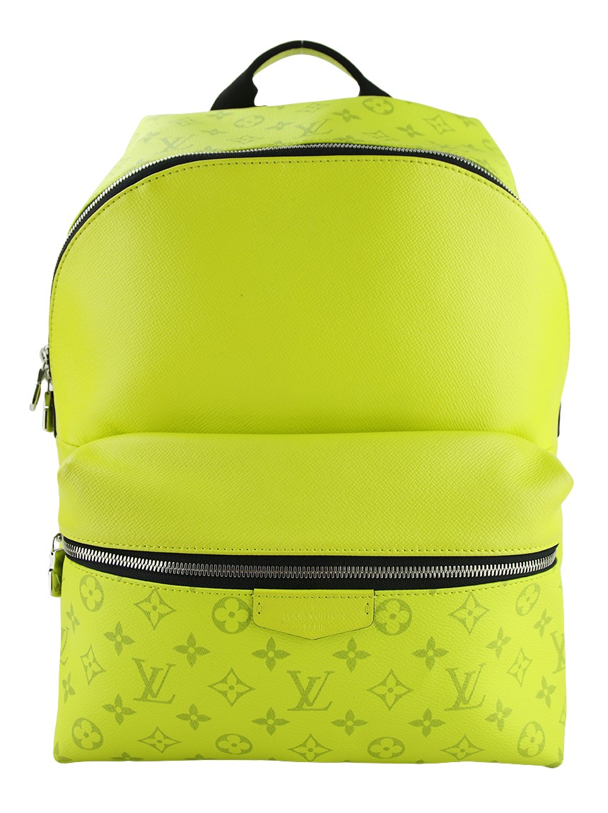 Louis Vuitton Discovery Backpack Monogram Bahia PM Yellow in Taiga