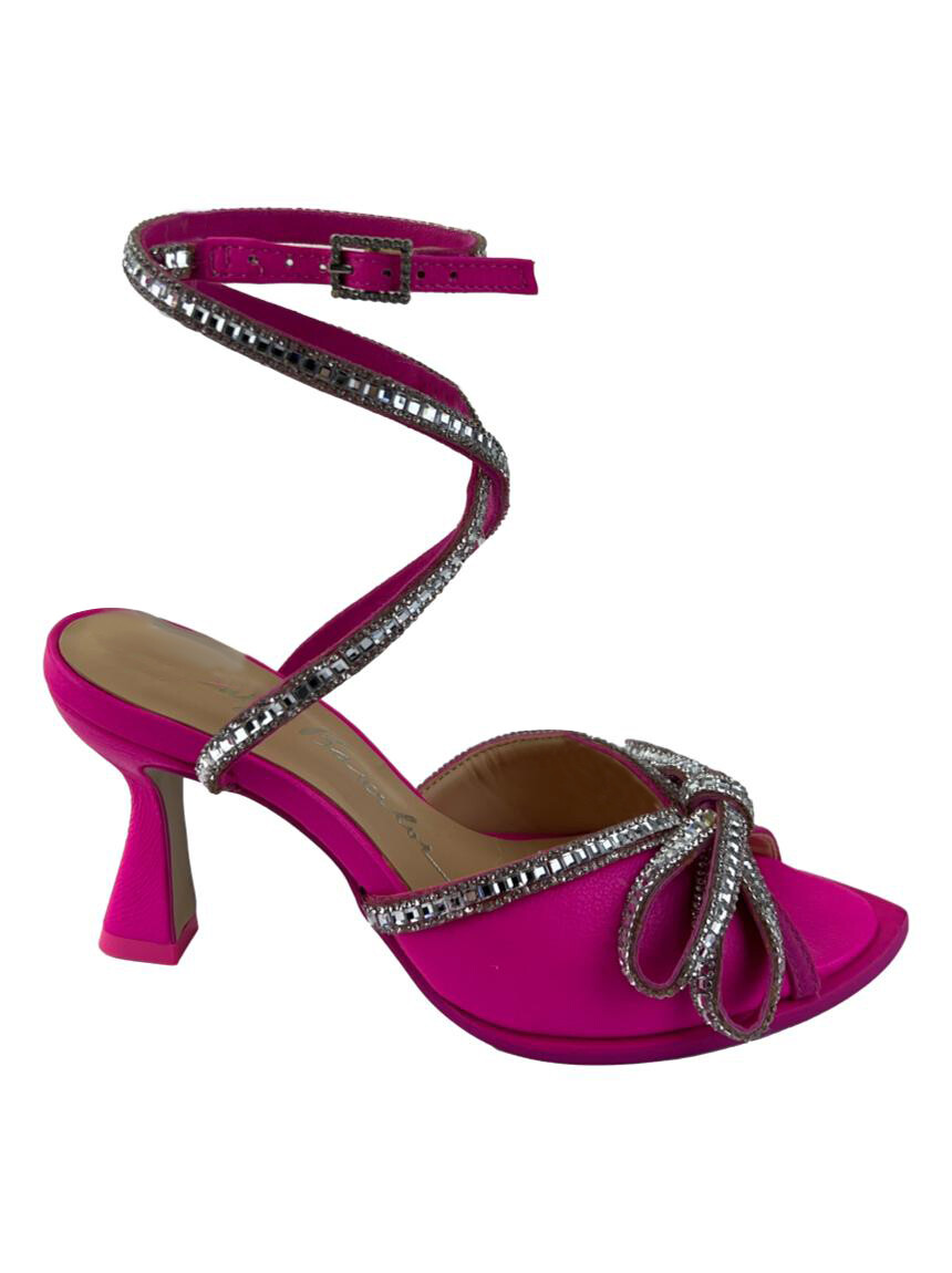 Sapato de Salto Luiza Barcelos Grease Orquídea Salermo Rosa