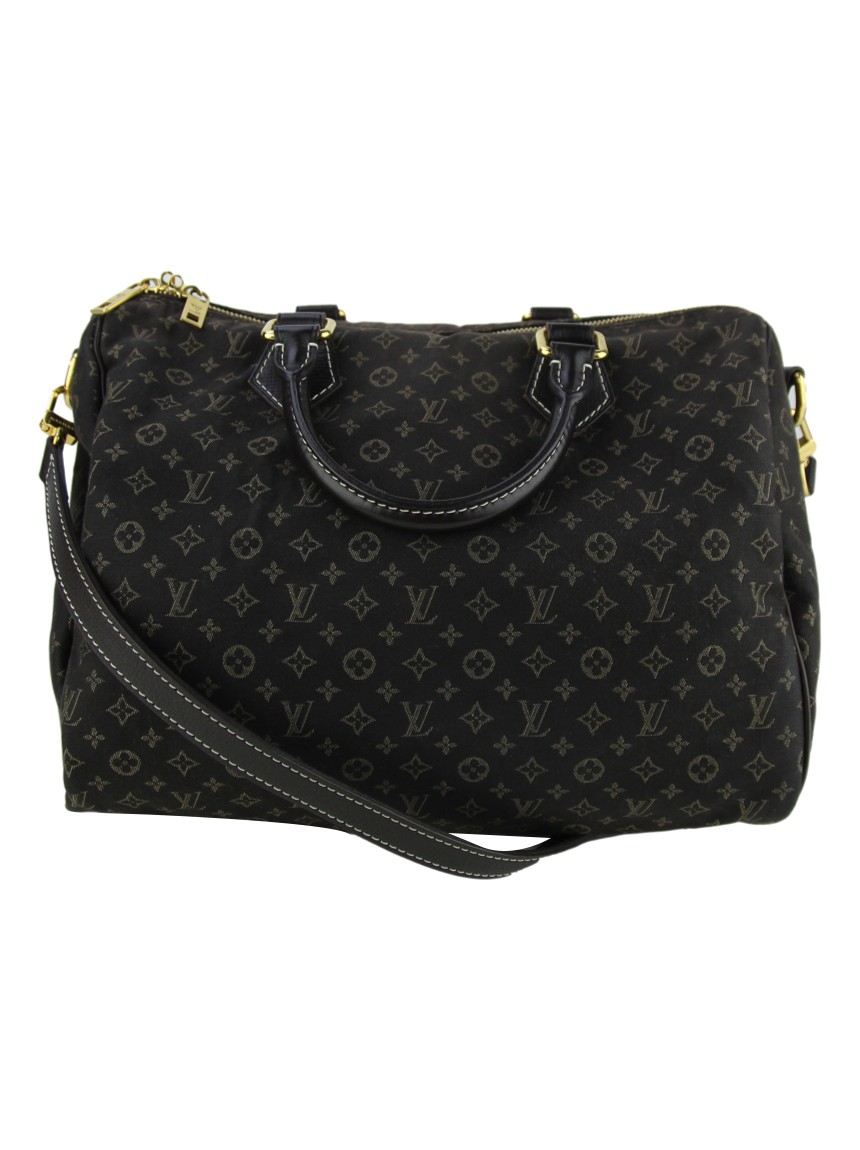 Louis Vuitton Speedy 30 Bandouliere Idylle Fusain