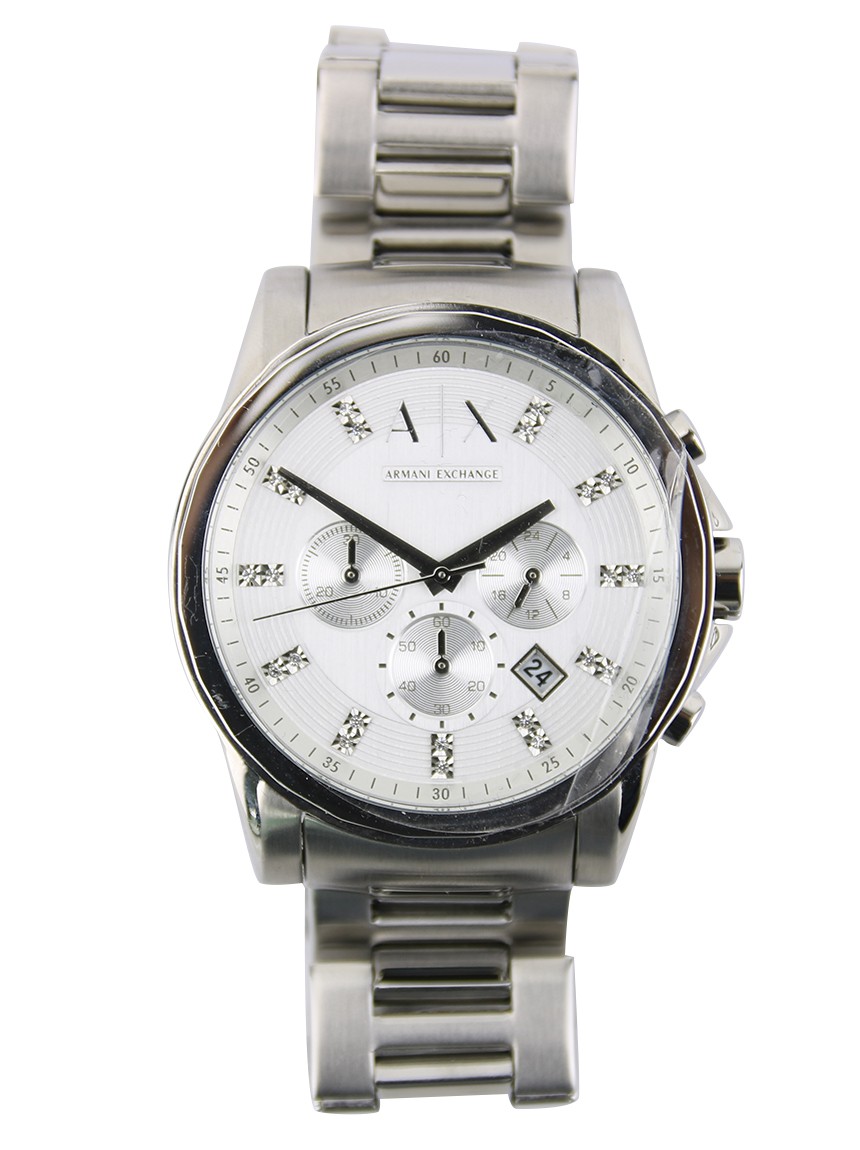 Relógio Armani Exchange AX2505 Prateado Original - NPY4 | Etiqueta Única