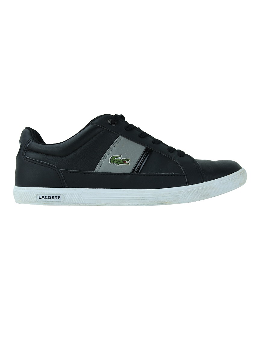 Tenis Lacoste Europa LCR3 Preto Original Etiqueta Unica