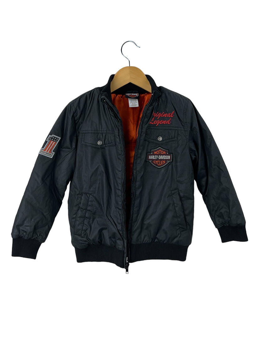 Jaqueta Harley Davidson Tecido Preto Original BJJX18 Etiqueta Única