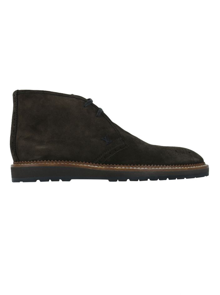 Bota Louis Vuitton original Chelsea boot marrom masculina