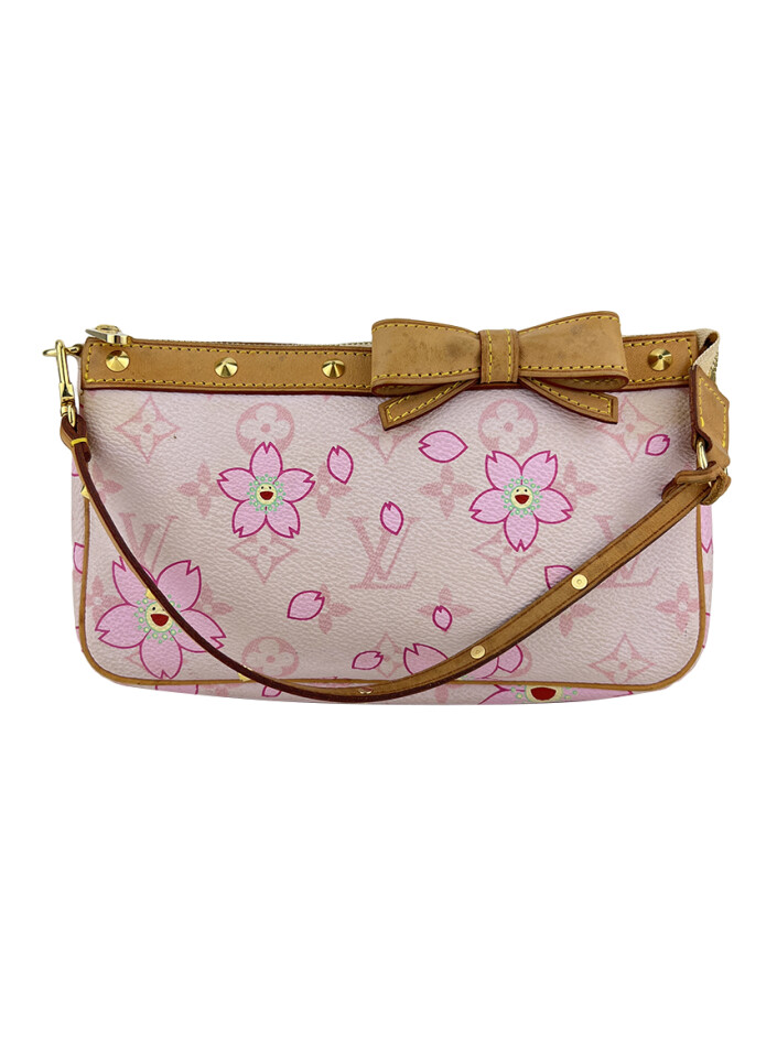 Bolsa com Alça Louis Vuitton Takashi Murakami Cherry Blossom