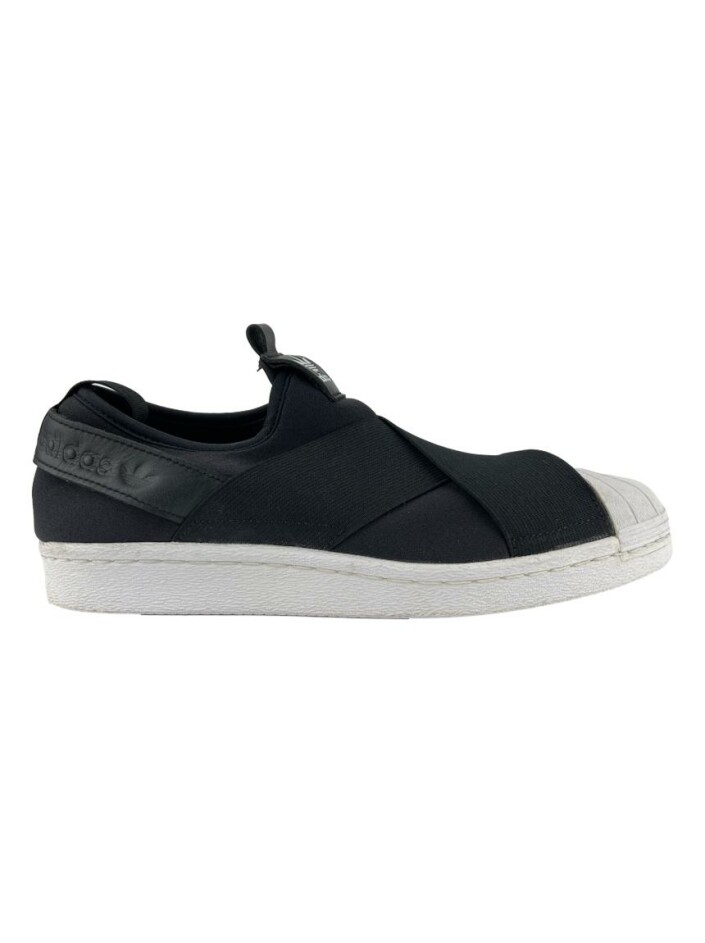 Tênis Adidas Slip On Superstar Preto Original BYV230 Etiqueta Única