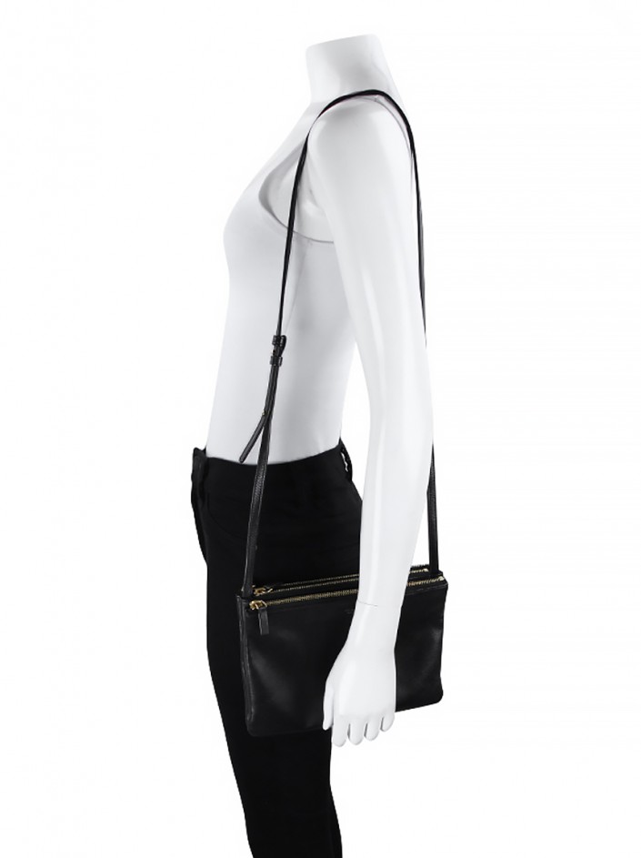 Bolsa Celine Trio Large Preta - FO38 Original | Etiqueta Única