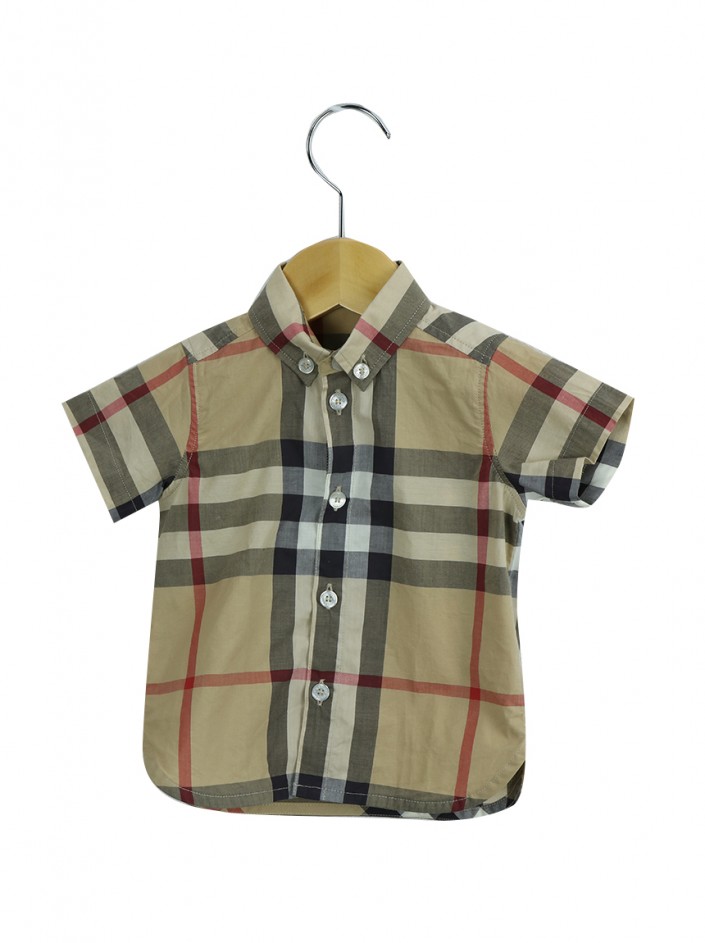 Camisa xadrez 2025 burberry infantil