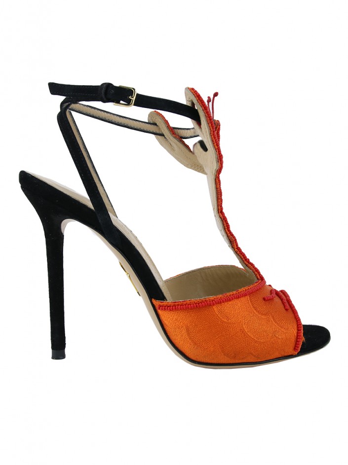 Sapato Charlotte Olympia Elsa Lobster - NIG19 Original | Etiqueta