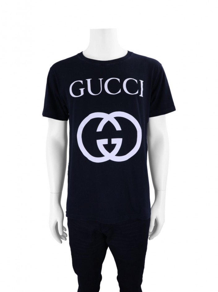 Blusa Gucci Interlocking GG Preto Masculino - PNE6 Original | Etiqueta ...