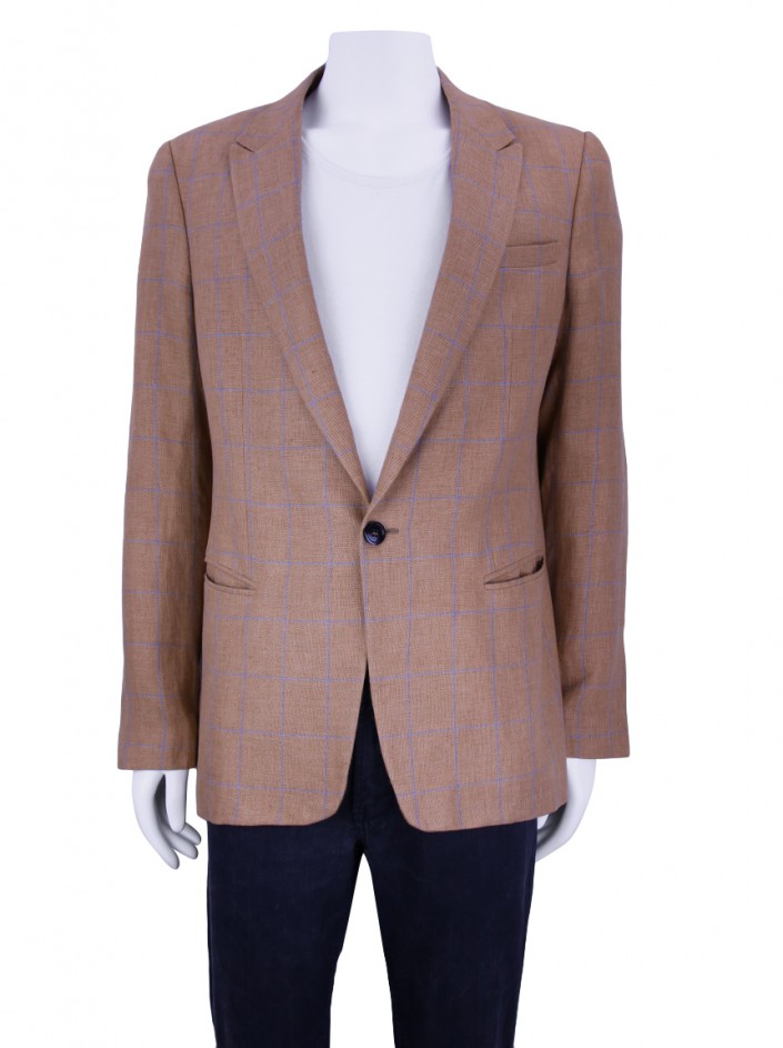 Blazer Emporio Armani David Line Xadrez Masculino Original - CSD246 |  Etiqueta Única