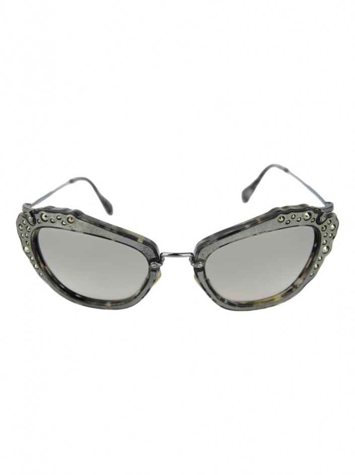 その他 muu Óculos Miu Miu SMU04Q Tartaruga - QGZ1 Original | Etiqueta Única