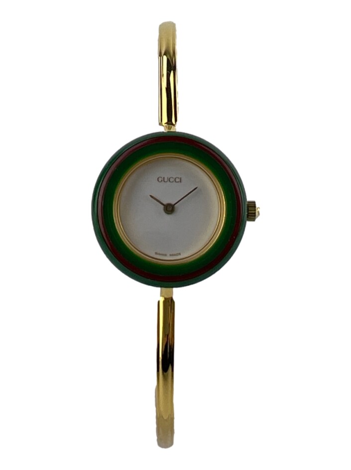 Relógio Gucci 11/12.2 Interchangeable Bezel Dourado - ACDP1