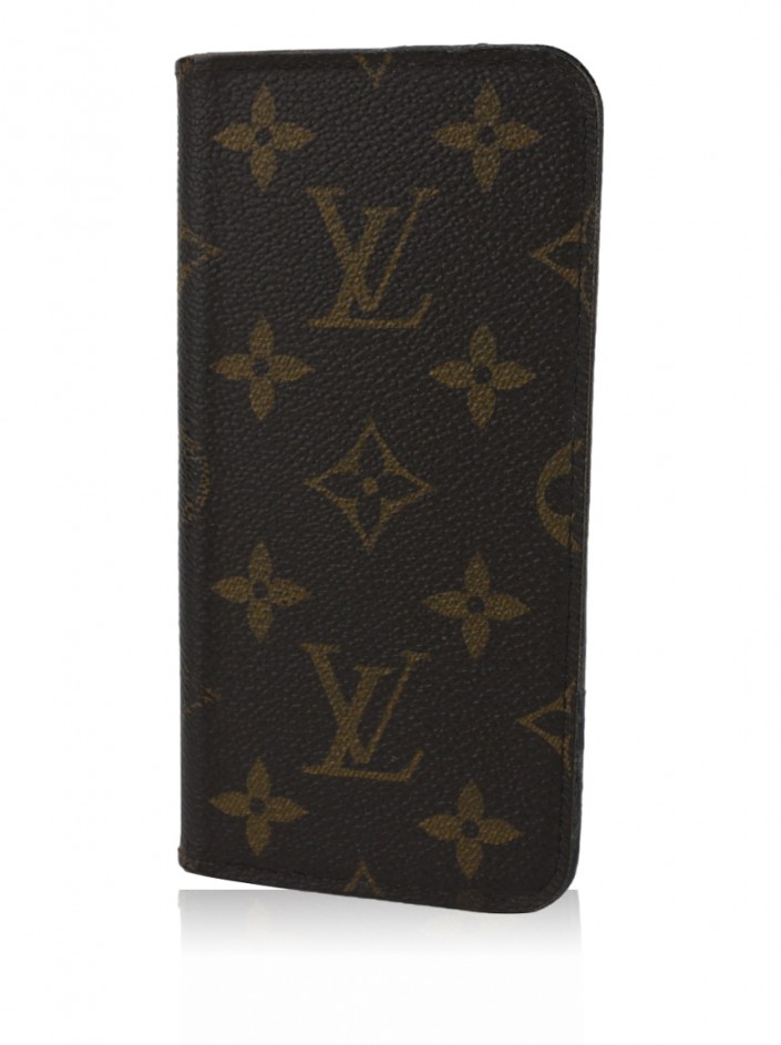 Louis Vuitton Capa Couro Celular Iphone