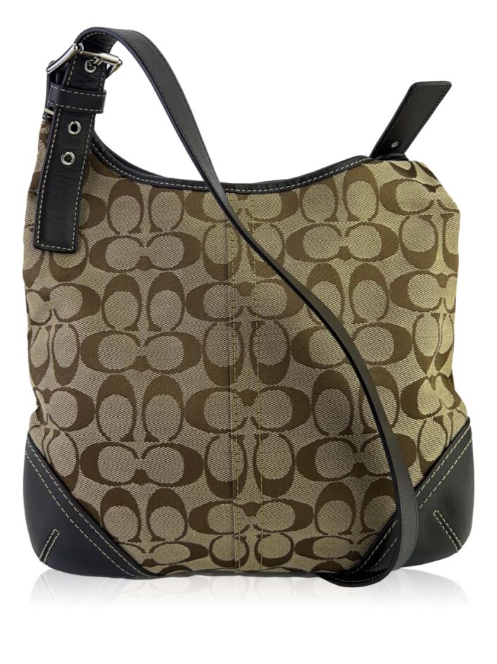 Bolsa Tiracolo Coach Legacy Penny Marrom Original - EJJ273