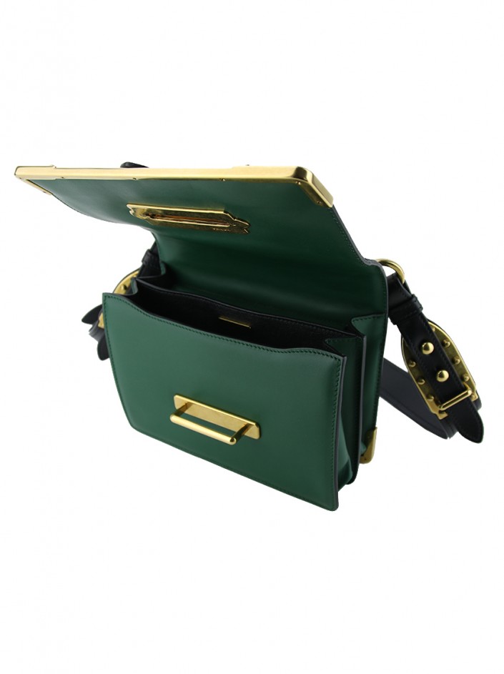 Bolsa Prada Cahier Verde Original - OXD5