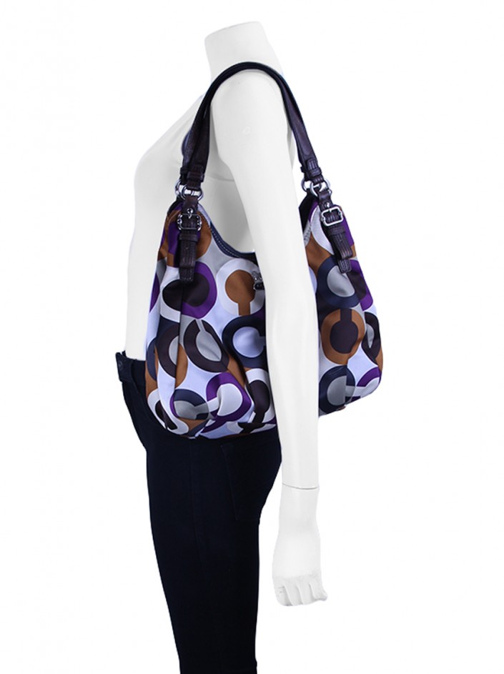 Bolsa Coach Maggie Madison Op-Art Colorida - MHY2 Original