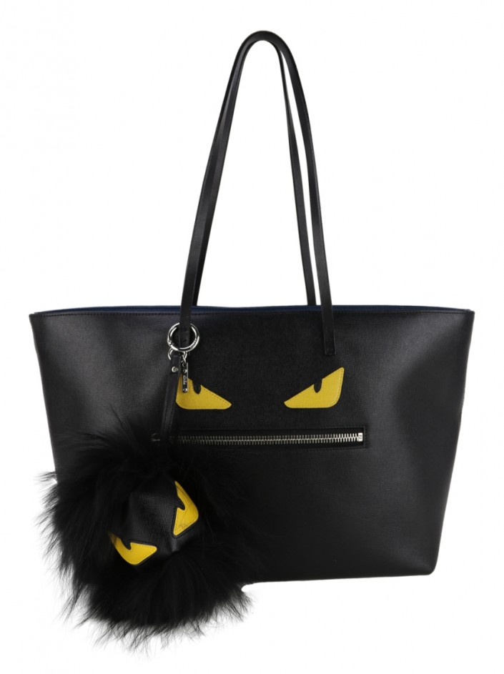 Bolsa Fendi Vitello Elite Monster Roll - AFH246 Original