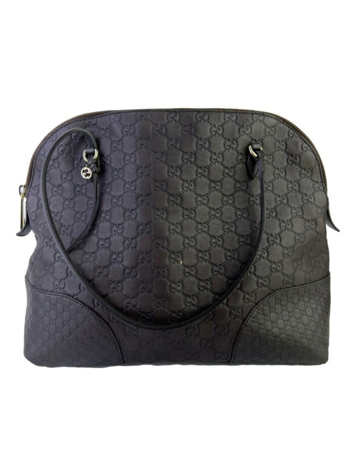 Bolsa Gucci Guccissima Medium Bree Marrom Original - ZPP4