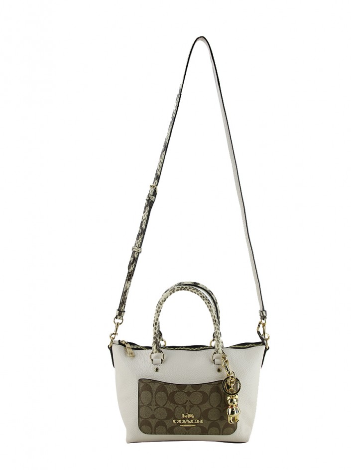 Chaveiro Coach Teddy Bear Dourado - DCQ61 Original | Etiqueta Única