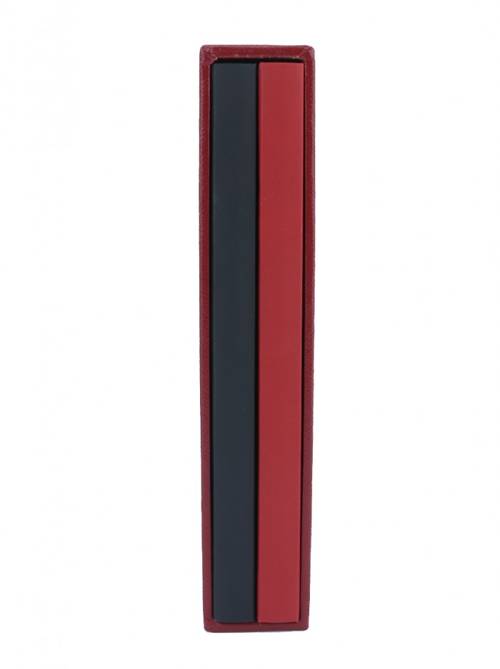Kit Caderno Anotações Cartier Preto Vermelho - FOT81 Original
