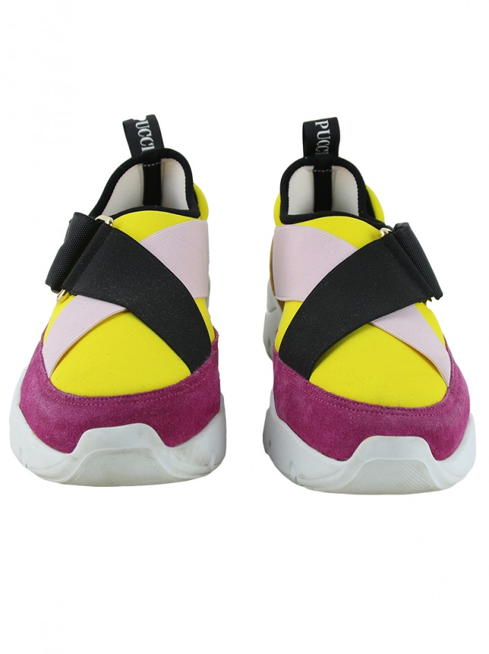 Tênis Emilio Pucci City Cross Multicor - HEO12 Original | Etiqueta