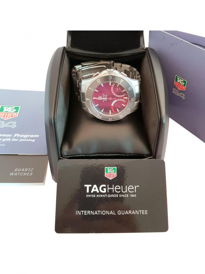 Rel gio Tag Heuer Aquaracer Calibre S Regatta Quartz Prateado