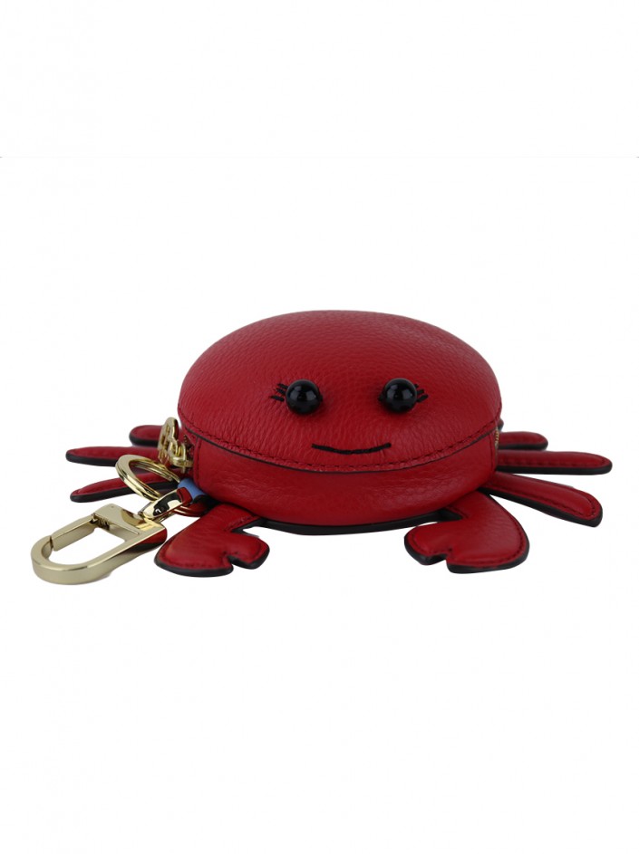 Porta Moedas Tory Burch Crab Pouch Vermelho Original - JGL14 | Etiqueta  Única