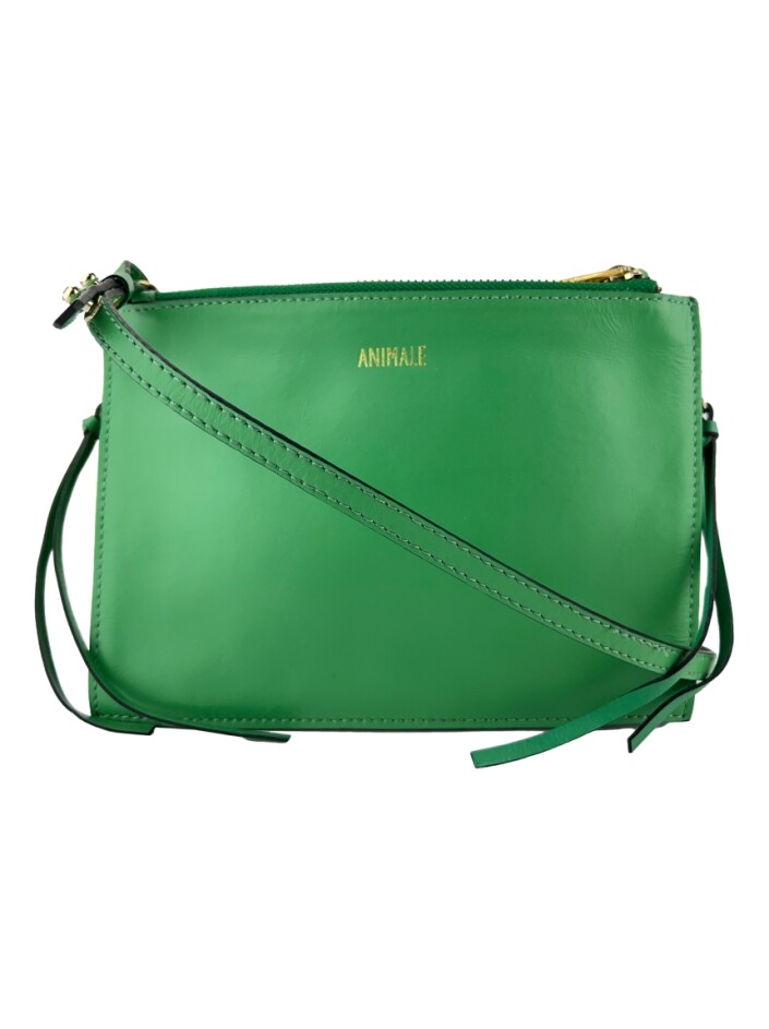 Bolsa Animale Couro Verde - ABQD8 Original | Etiqueta Única