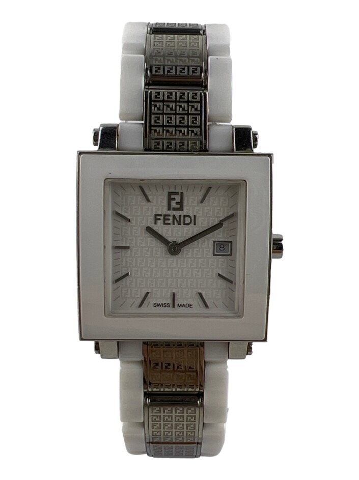 Relógio Fendi Quartzo Orologi Couro Preto