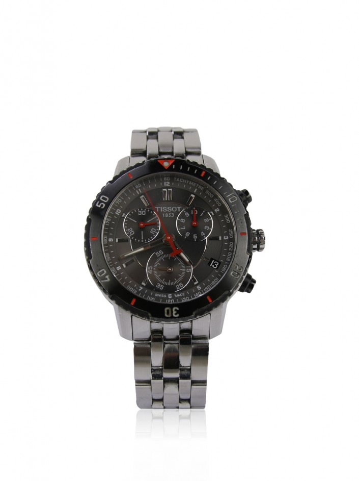 Rel gio Tissot PRS200 Prata Masculino