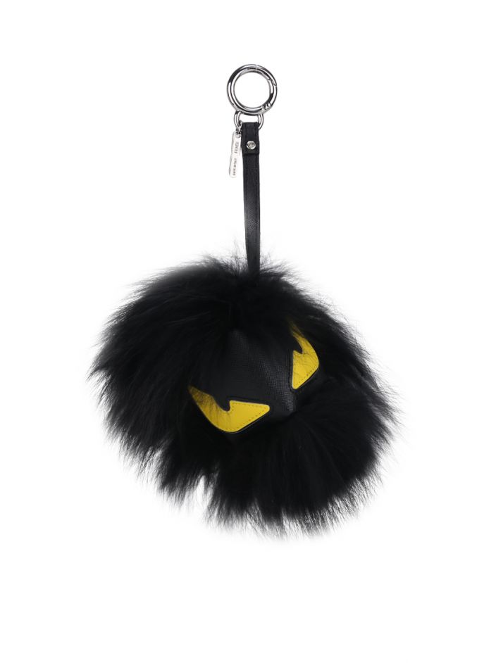 Chaveiro Fendi Monster Preto - DGE29 Original | Etiqueta Única