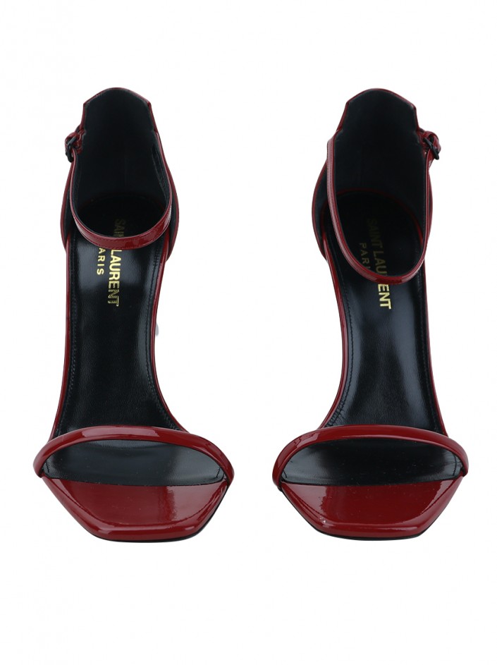 Sandália Saint Laurent Opyum 110 Vermelha - JZZ6 Original