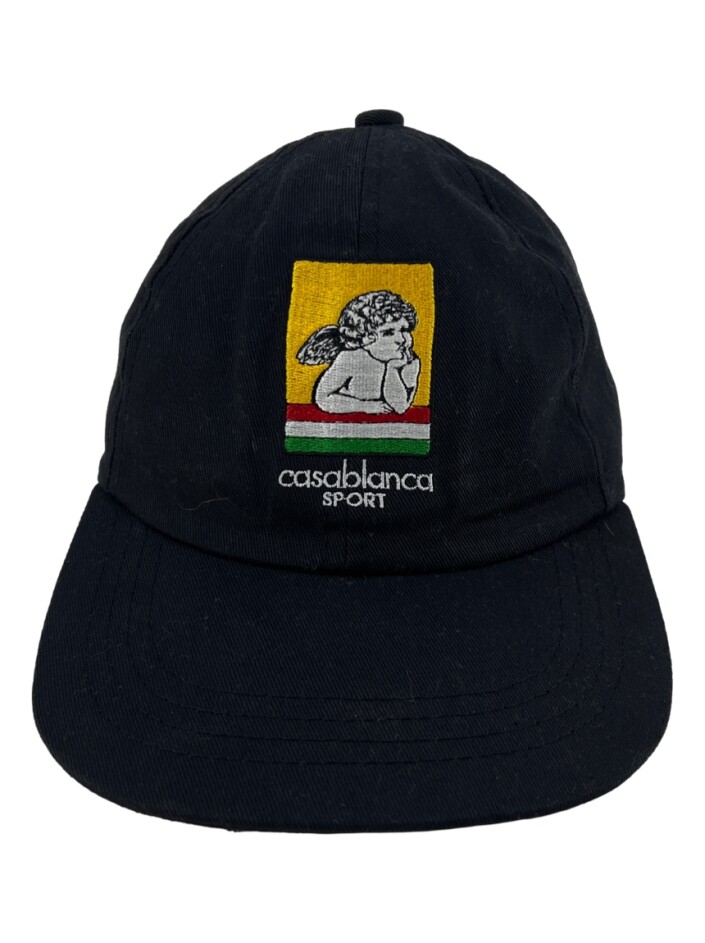 Boné Casablanca Preto Bordado - KOD103 Original | Etiqueta Única