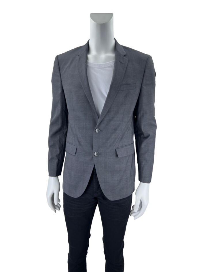 Blazer Hugo Boss Tailored Cinza Original ABQR14 Etiqueta Única