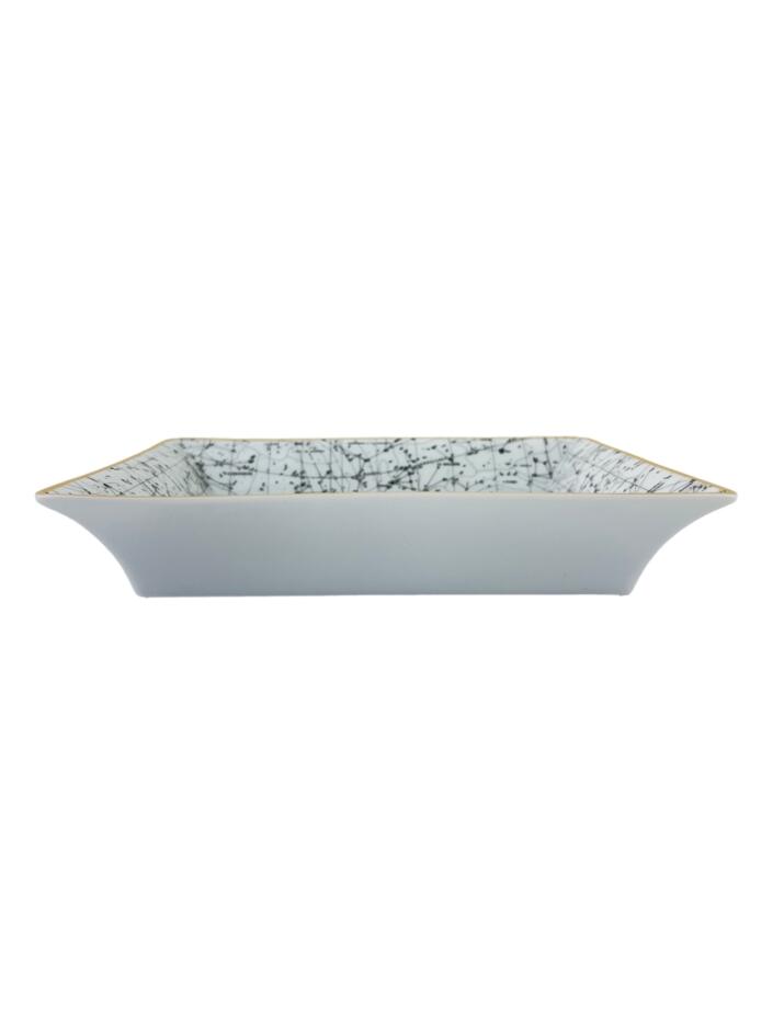 Bandeja Christian Dior Porcelana Trinket Tray Branco - CBY928