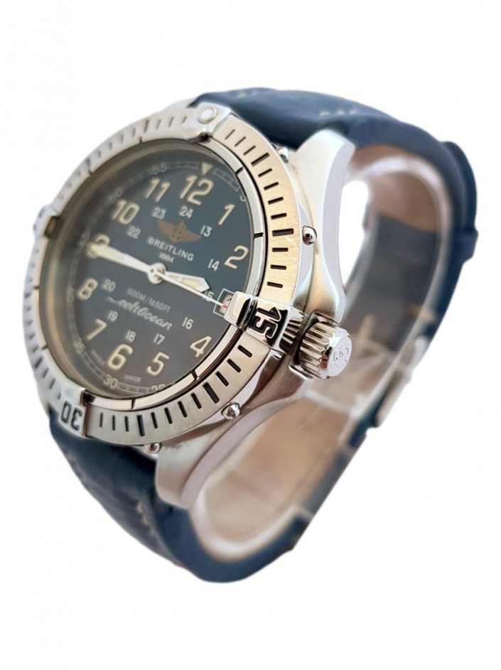 Relógio Breitling Colt Ocean Quartz Azul Original - REL126 | Etiqueta Única