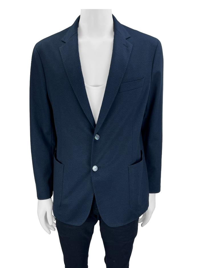 Blazer Hugo Boss Tecido Azul - CJCK103 Original | Etiqueta Única